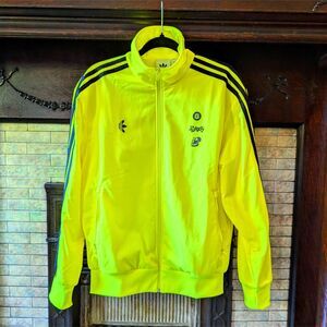 Adidas Originals X Bored Ape Yacht Club Jacket M Yellow